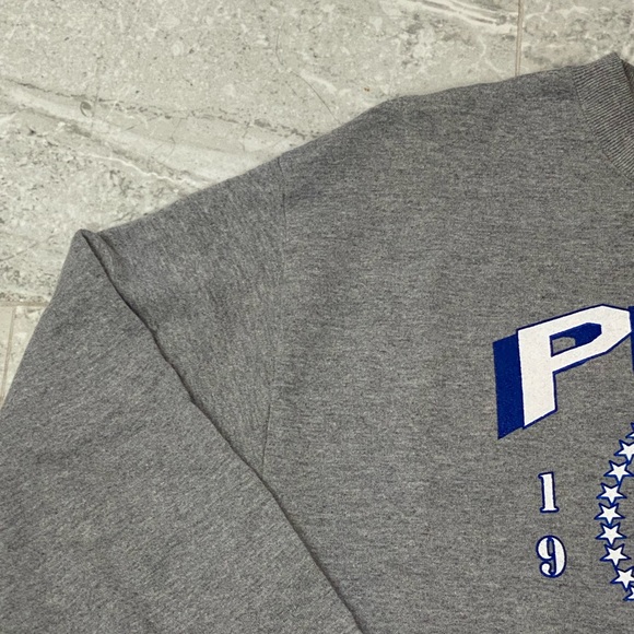 Vintage 1998 Vintage Grey Post-Secondary SportsCrewneck - Picture 4 of 5